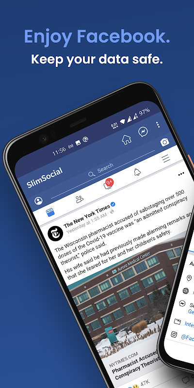 SlimSocial for Facebook應用截圖第2張