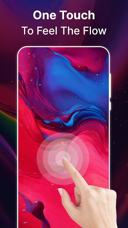 Fluid Live Wallpaper 3D स्क्रीनशॉट 1