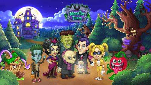 Monster Farm. Family Halloween Captura de pantalla 4