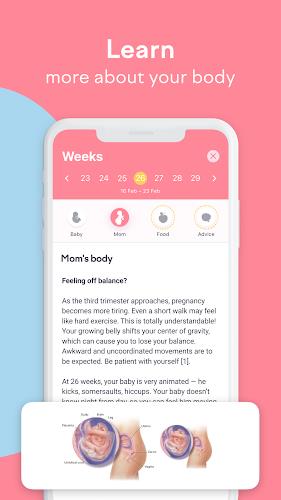 Pregnancy Tracker: amma Screenshot 4