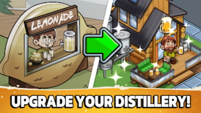 Idle Distiller Tycoon Game स्क्रीनशॉट 3