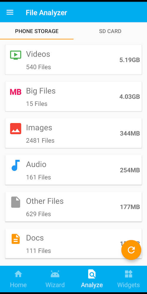 Storage Space Screenshot 1