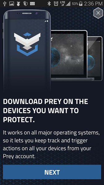 Prey: Find My Phone & Security Captura de tela 2