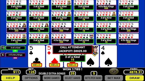 Twenty-Five Play Poker スクリーンショット 4