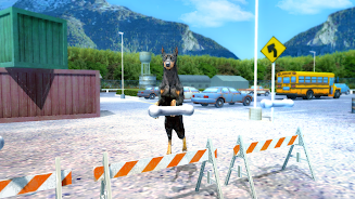 Doberman Dog Simulator Captura de pantalla 4