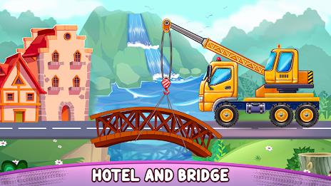 Build a House-Kids Truck Games スクリーンショット 3