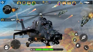 Gunship Air Combat Sky Fighter スクリーンショット 1