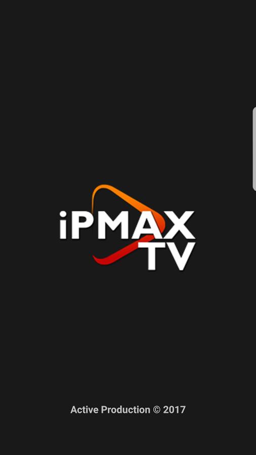 iPMAX TV - Live TV Screenshot 1