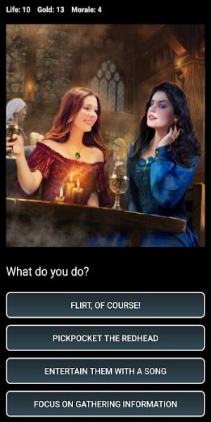 D&D Style Choice Game 스크린샷 1