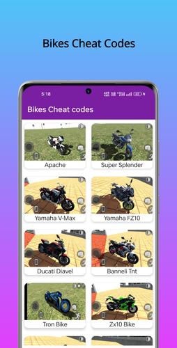 Indian Bike driving cheat code Captura de pantalla 3