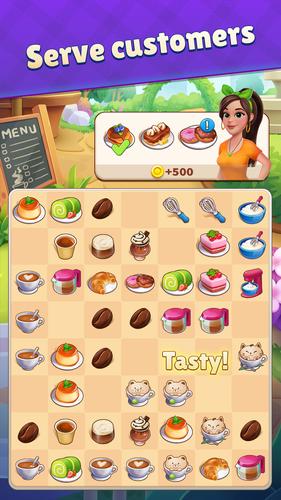 Merge Cafe: Cooking Theme Capture d'écran 4