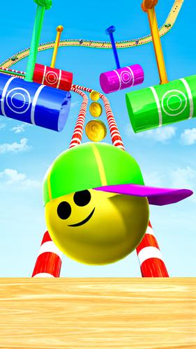 3D Sky Rolling Going Ball Game Captura de tela 3