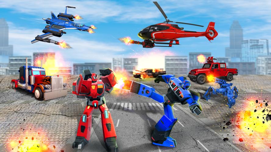 Hero Robot 3D: Robot Transform Capture d'écran 1