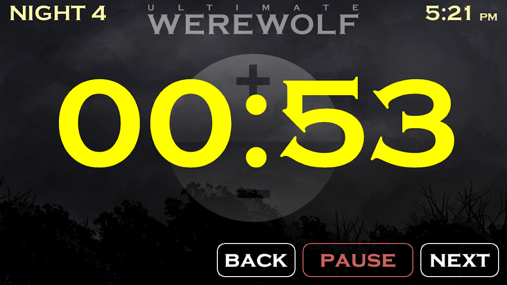 Ultimate Werewolf Timer Captura de pantalla 3