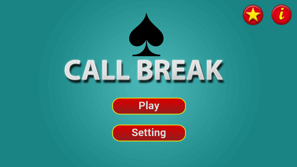 Call break : Offline Card Game Capture d'écran 3