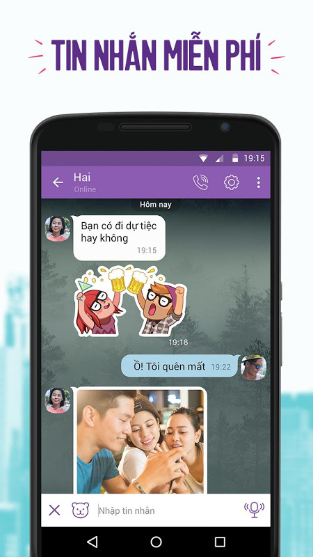 Viber Messenger Captura de pantalla 3