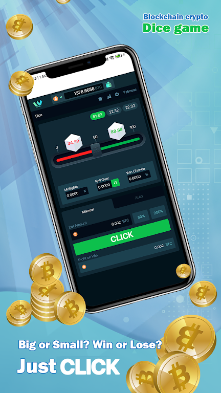 Crypto Dice Captura de tela 3