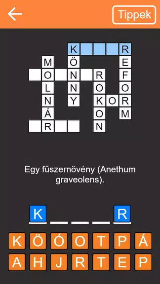 Keresztrejtvény スクリーンショット 1