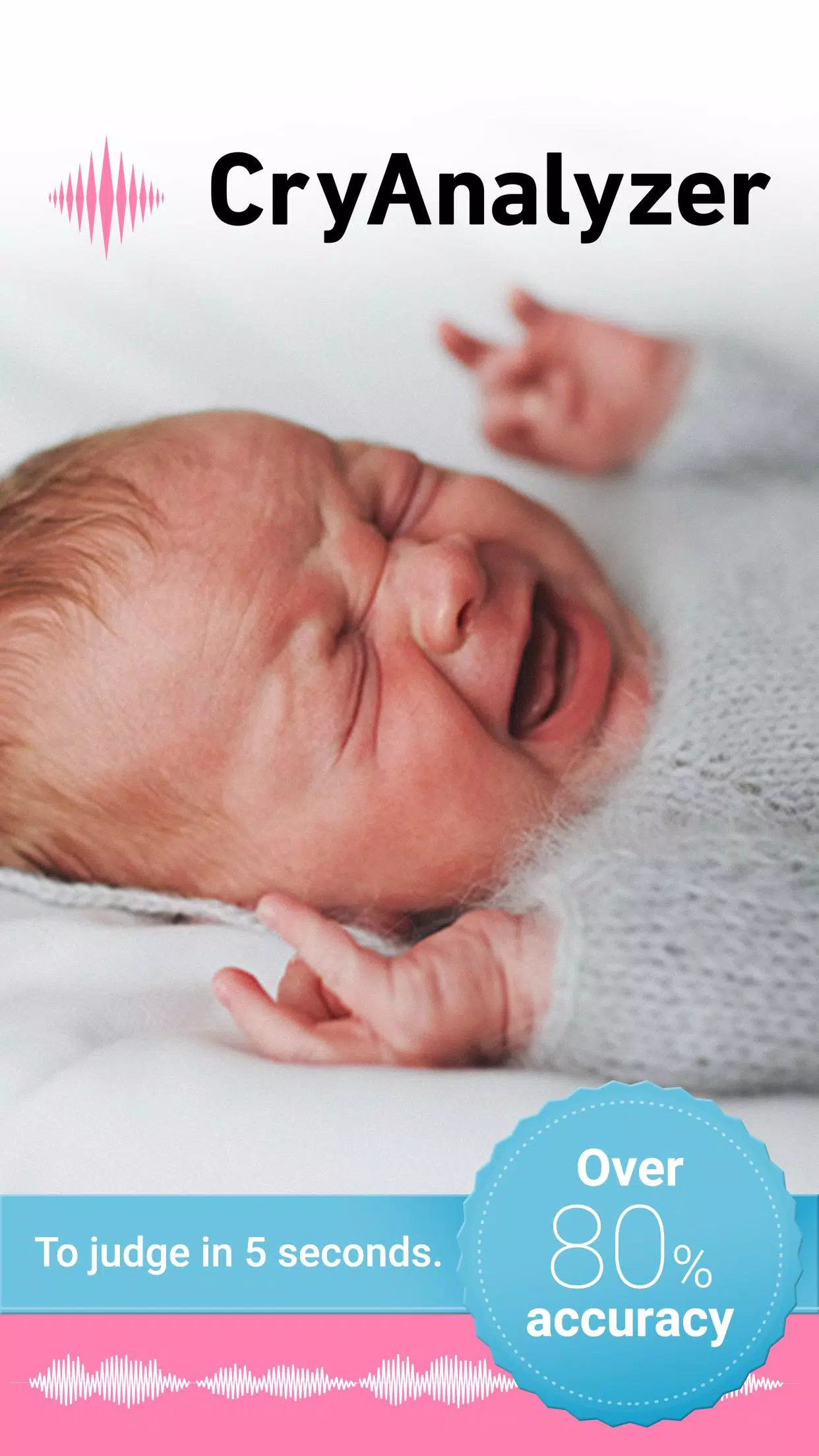 CryAnalyzer - baby translator Captura de pantalla 1