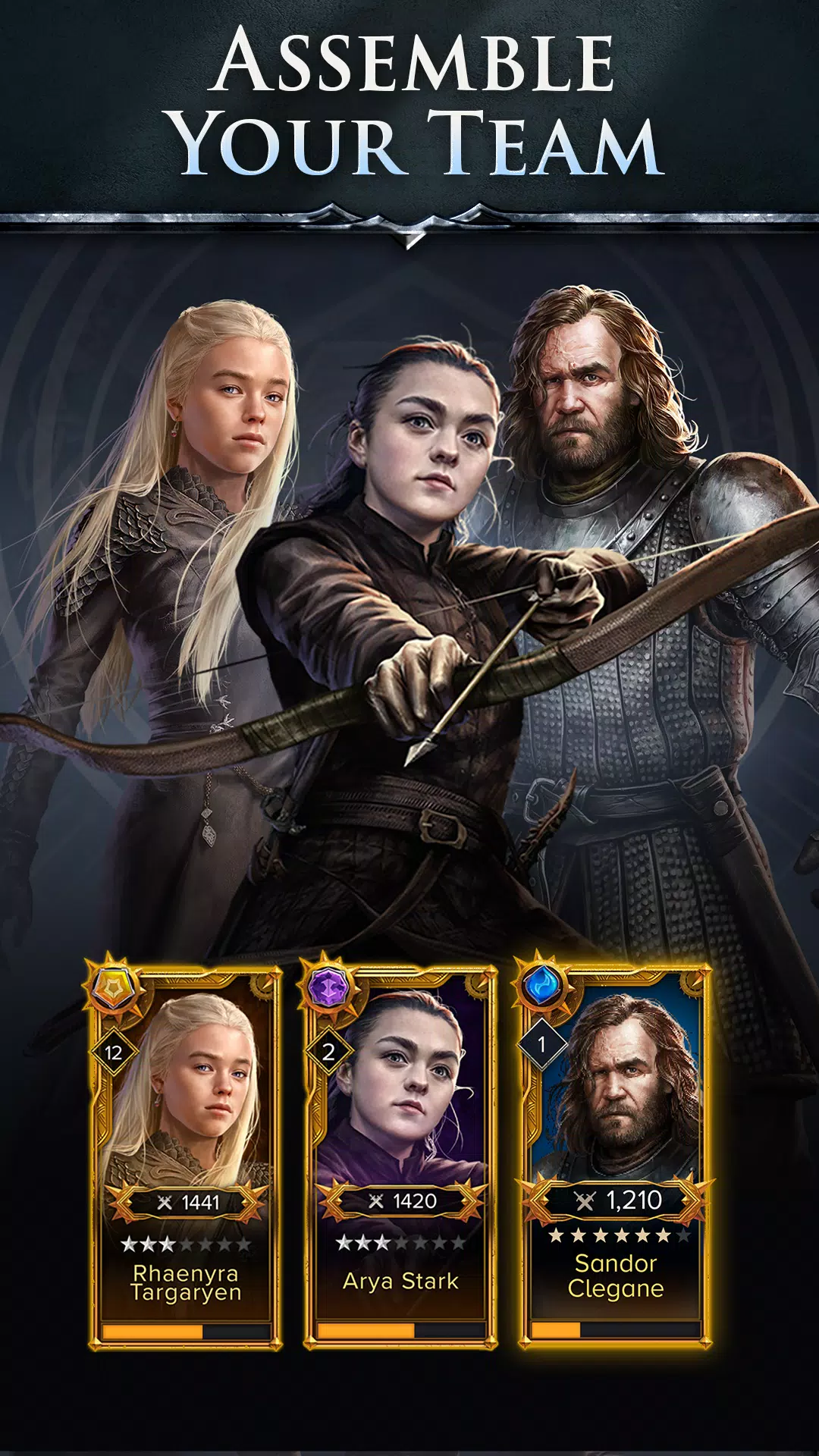 Game of Thrones: Legends RPG 스크린샷 2