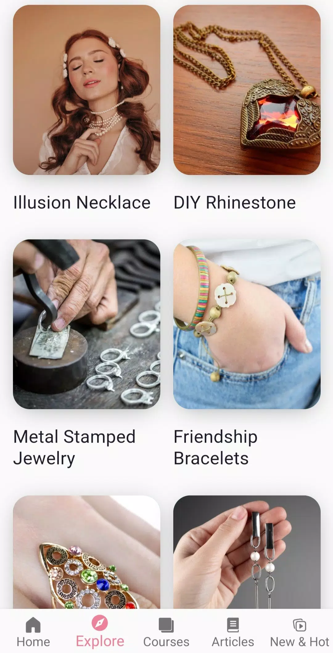 DIY Jewelry Making App 스크린샷 4