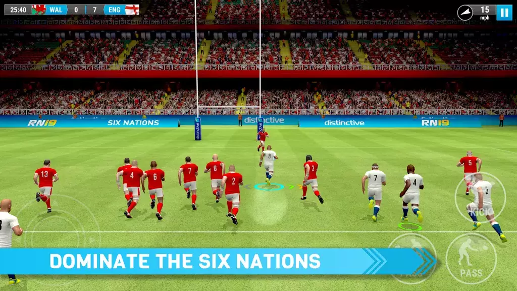 Rugby Nations 19 Captura de tela 1