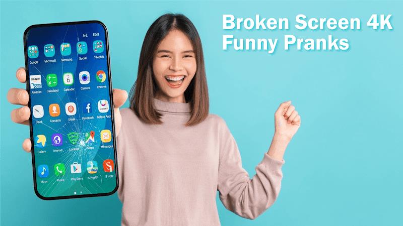 Broken Screen 4K Pranks Funny Capture d'écran 4