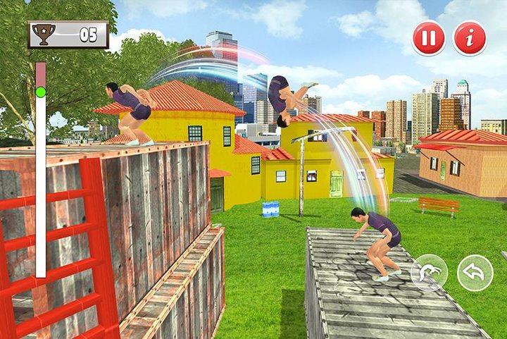 Backflip Challenge:Stunt Games Screenshot 1