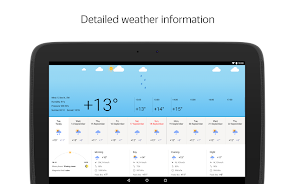 Yandex Weather Capture d'écran 4