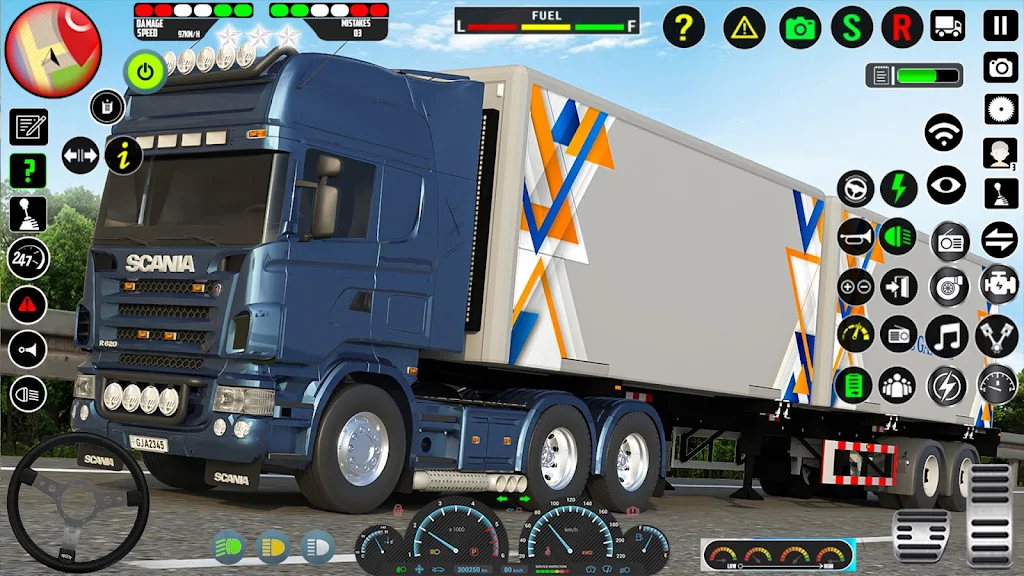 Cargo Oil Tanker Truck Game 3d スクリーンショット 3