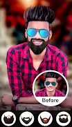 Man Hairstyle Photo Editor2023 स्क्रीनशॉट 2