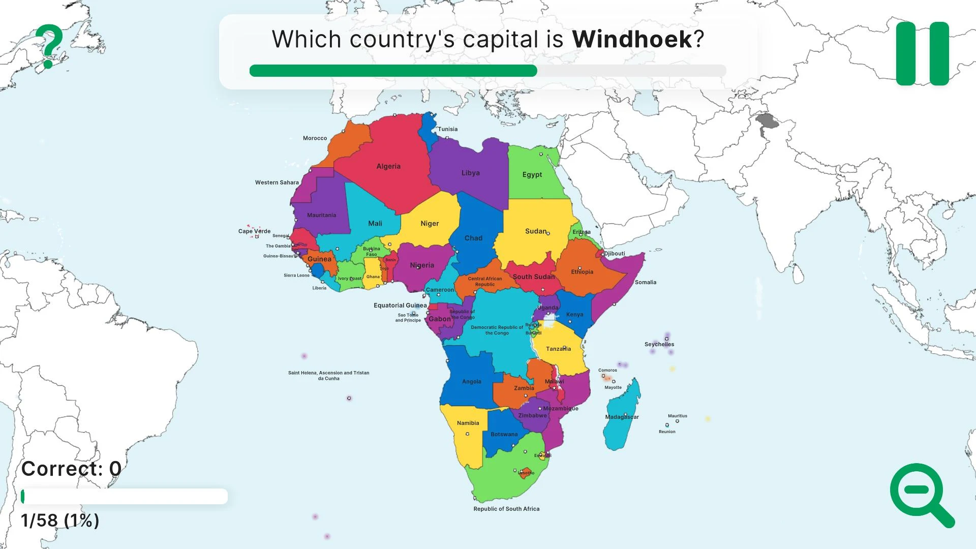 StudyGe - World Geography Quiz應用截圖第2張