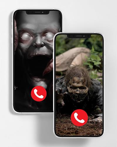 zombie horor fake video call Screenshot 3