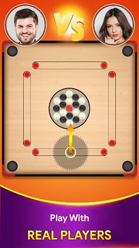 Carrom board game - Carrom Pro Скриншот 1