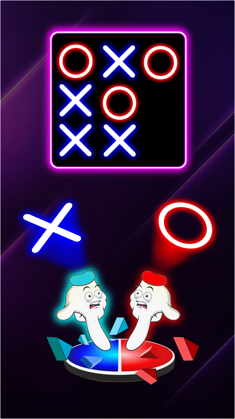 Tic Tac Toe Home : 2 Player XO Captura de pantalla 1