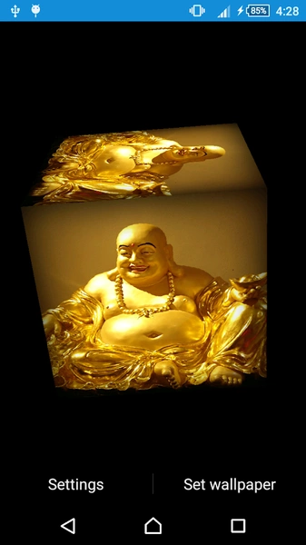 Laughing Buddha Live Wallpaper Capture d'écran 3