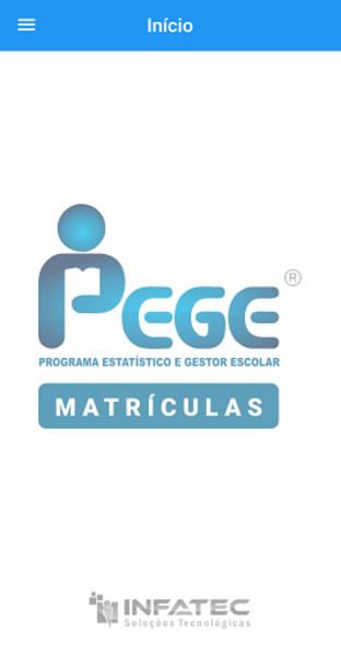 Matrículas Pege应用截图第1张