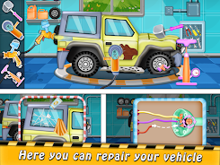 Construction Truck Kids Game स्क्रीनशॉट 1