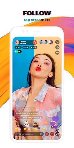 Tubit: Live Stream Video Chat Скриншот 2