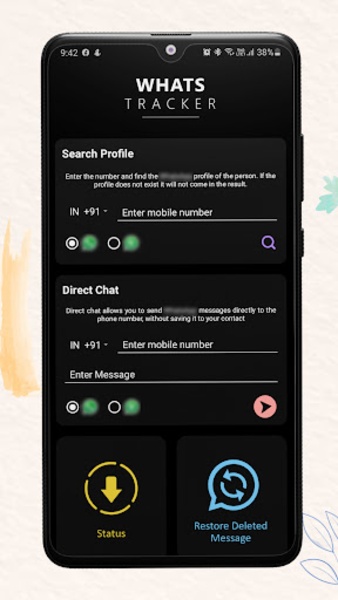 WT Tracker- Web Scanner Captura de tela 2