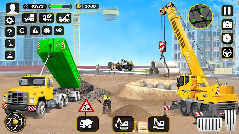 Real Construction Jcb Games 3D スクリーンショット 1