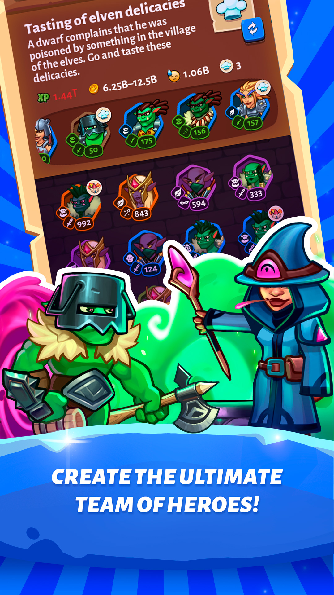 Idle Magic Tower: Heroes 스크린샷 3