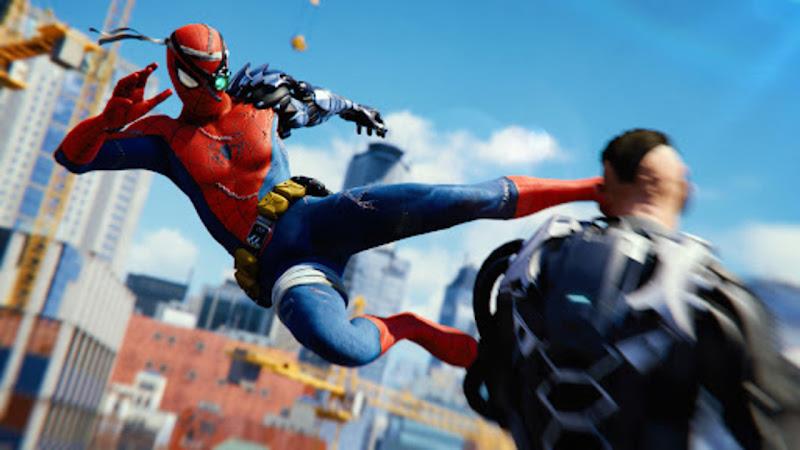 Spider Rope Hero Spider Game X 스크린샷 1