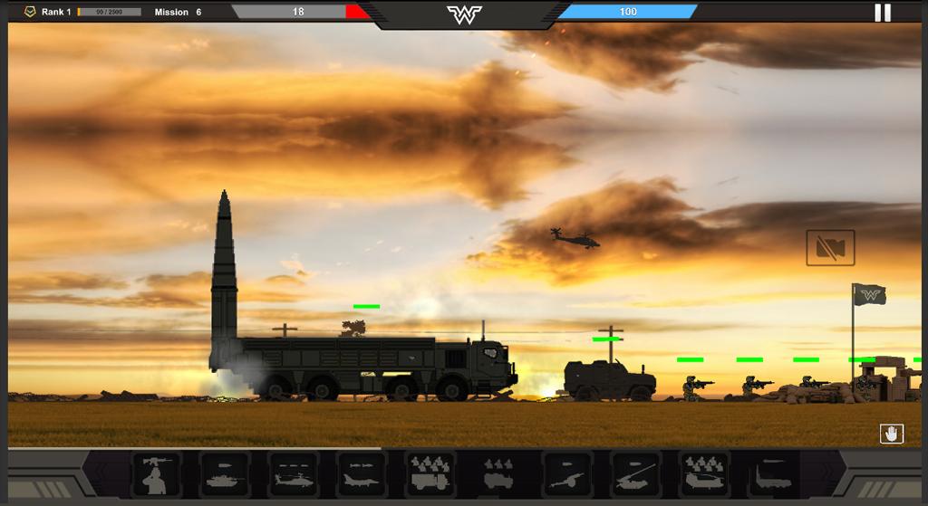 Warzone Commander 스크린샷 2