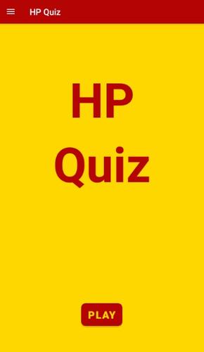 HP Quiz 스크린샷 1
