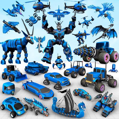 jeu de voiture robot chèvre Capture d'écran 1