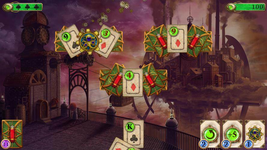 Steampunk Solitaire Capture d'écran 3