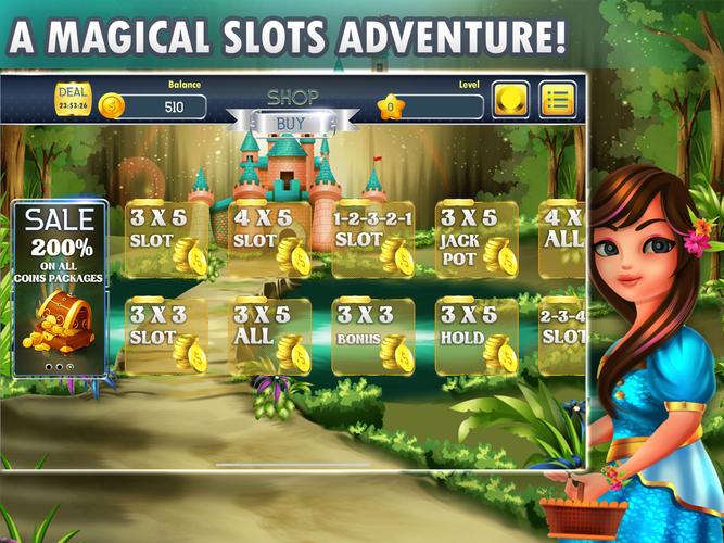 Wizard Of Wonderland Slots 스크린샷 1