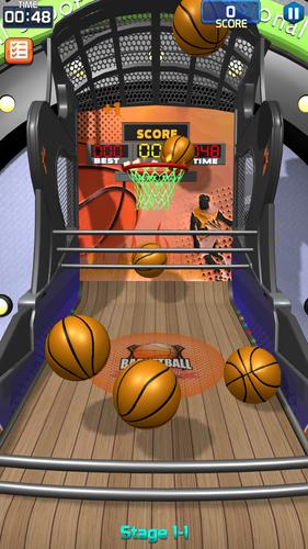 Flick Basketball Stages スクリーンショット 1