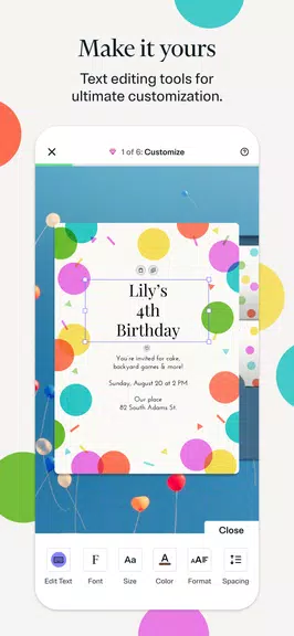 Evite: Email & SMS Invitations应用截图第1张